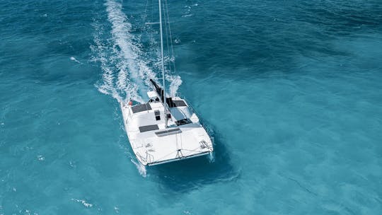 Alquiler privado en catamarán de 41 pies/capacidad para 35 personas