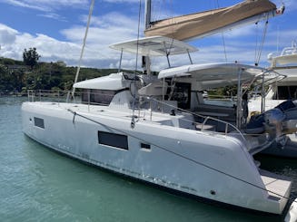 Navegue em catamarã de luxo Lagoon 42 até Icacos ou Palominos