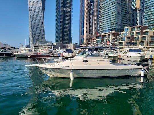  33ft Kiti Kiti Center Console for fishing trip in Dubai