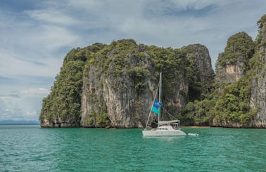 Logans Run - A Beautiful Lagoon 380 Sailing Catamaran available in Phuket
