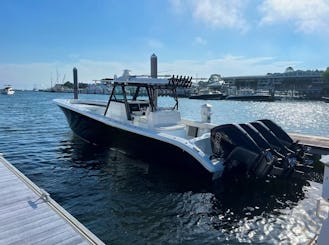 Yellowfin de 39 pieds avec quatre moteurs, Fast & Fun, Cap Cod et les îles