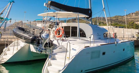 Captained Lagoon 380 Catamaran for 10 guests
