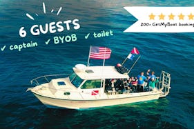 🧜‍♀️🚤 Mission Bay Cruise  - Legitimate San Diego Operation (BYOB, 6-guest)