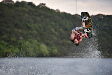 Wakeboarding in Port City, Sri Lanka