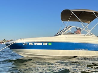 Stingray 19ft Deckboat for Rent at Johns Pass, Florida!!