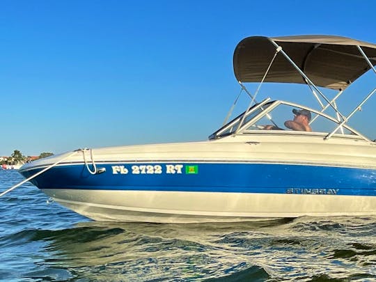 Stingray 19ft Deckboat for Rent at Johns Pass, Florida!!