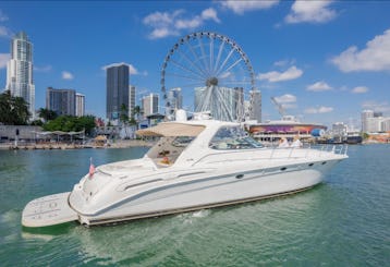 Visiting Miami? Join us for an unforgettable experience aboard a 60ft Sea Ray!