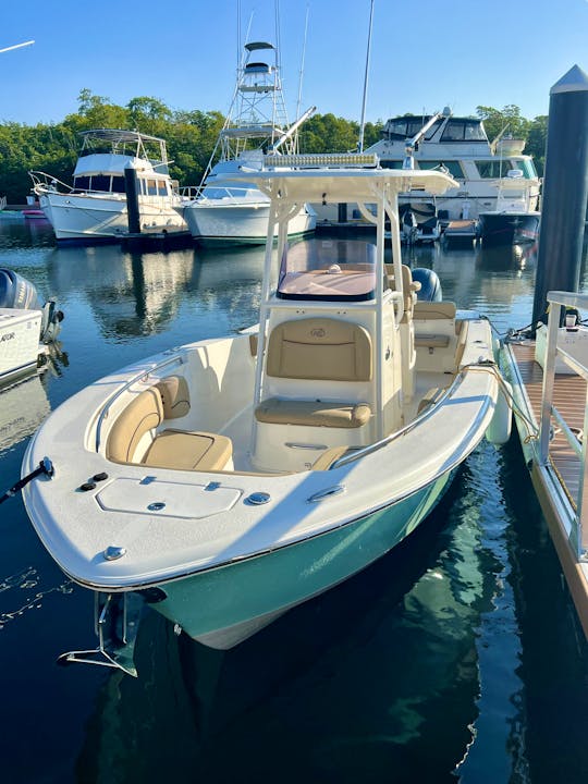 2019 25' Twin Engine Center Console - Perfect for Sandbar or Fishing!