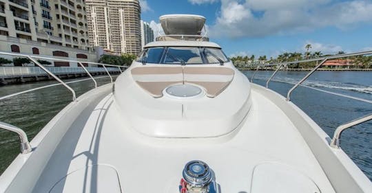 57ft Marquis Luxury Yacht in Naples with Captain and Mate