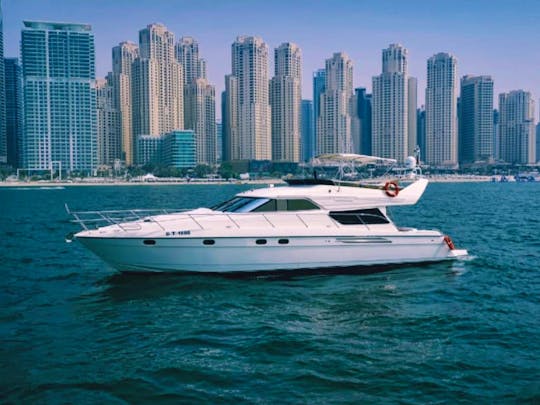 Luxury 60ft Majesty Yacht in Dubai Marina