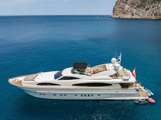 Charter the B4 Astondoa 102 GLX Power Mega Yacht in Eivissa, Illes Balears