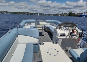Bateau ponton Avalon 2485 LSZ Quad Lounge incroyablement amusant pour 12 personnes maximum ! 