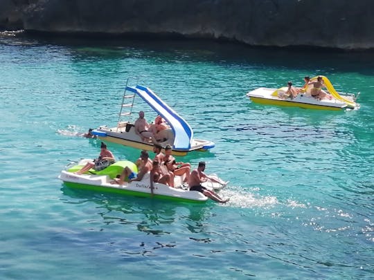 Alquiler de botes a pedales en Castro, Puglia