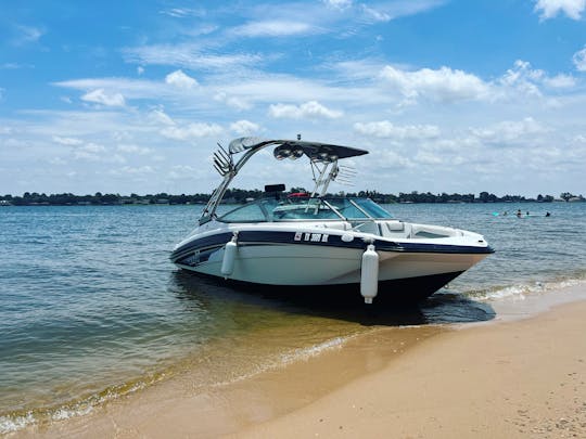 Bowrider+ Watersports on Lake Conroe! [You drive].