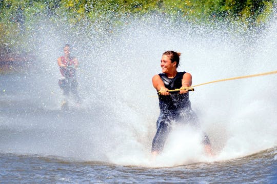 Water Skiing in Trincomalee, Sri Lanka