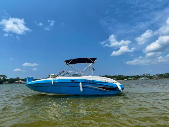 Captained Yamaha Twin Jet Boat: Explore Crab Island & Beyond!