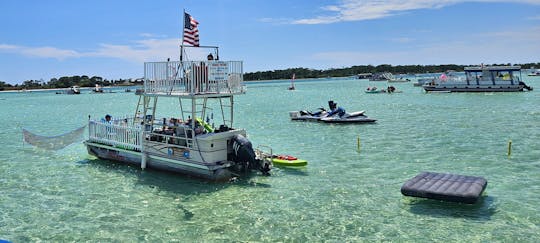 The "Original Redneck Pontoon" Crab Island / Dolphin / Snorkeling Adventures