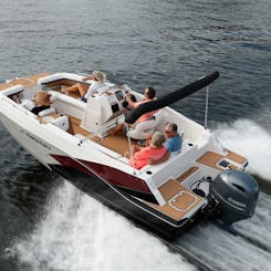 Up To 14 Total Luxury Deck Boat With Amazing Stereo, Touch Screen GPS, and Sink