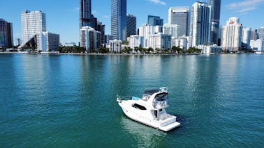 41’ Silverton Flybridge Yacht in Miami — Free Jet Ski Offers!