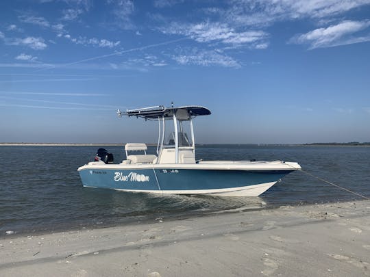 Morris Island Excursion on 20ft Tidewater Center Console!!