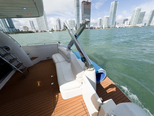 Enjoy Miami In 50FT SUNSEEKER MANHATTAN!