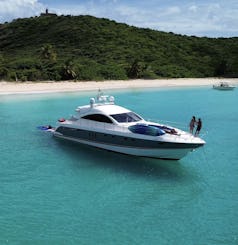 Fairline 65 GT the best looking yacht in Puerto Rico 🇵🇷