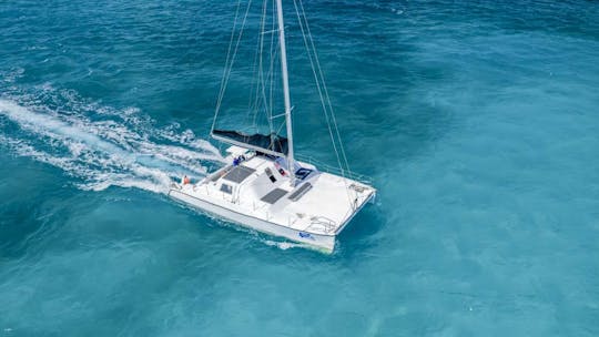 Alquiler privado en catamarán de 41 pies/capacidad para 35 personas