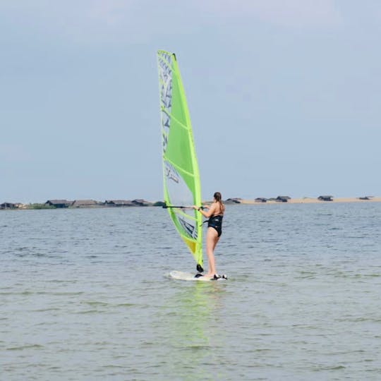 Wind Surfing in Negombo, Sri Lanka