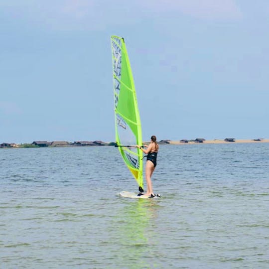 Wind Surfing in Negombo, Sri Lanka