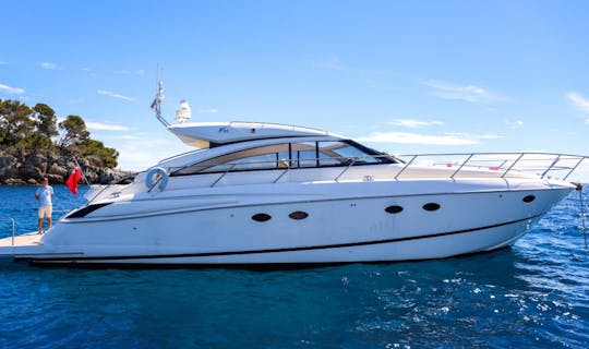 Exclusive Princess V56 Power Mega Yacht Rental in Cote d'Azur, France 