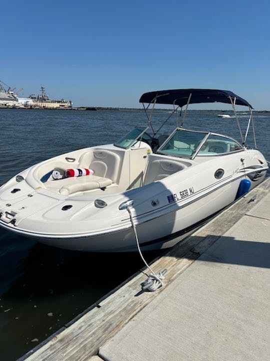 Alquiler de Bowrider (lancha motora) de 26 pies con capitán