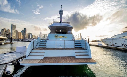 120 Feet Lafet P90 Power Mega Yacht in Dubai United Arab Emirates