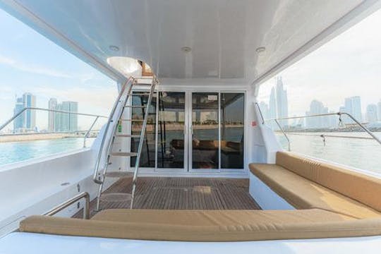 Charter this Luxury 50ft Yacht for 15 guests in Dubai