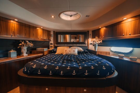 Yacht de luxe Sunseeker Manhattan 64' au Mexique