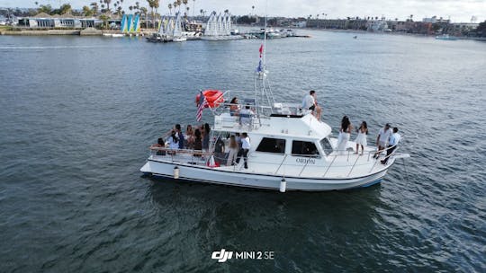 🎶 Yate privado para fiestas en Mission Bay (21 invitados): comida, bebida y diversión para niños