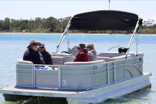 Pontoon Boat Rental in Fort Walton Beach for 12 People - 4 or 8 Hours