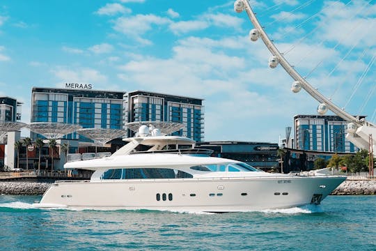 Location de méga-yacht Paramount A3 Power de 98 pieds à Dubaï, Émirats arabes unis