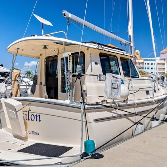 Aventures à la voile sur une île de 41 pieds