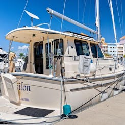 Aventures à la voile sur une île de 41 pieds