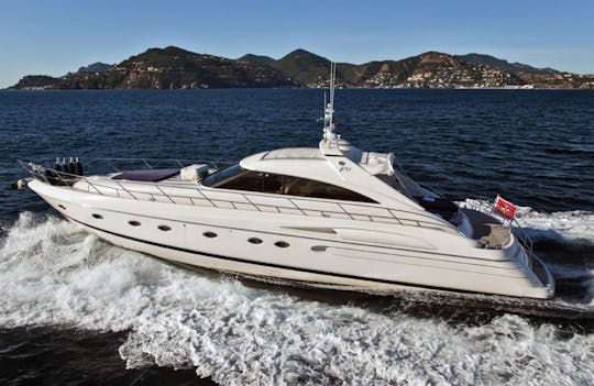 Princess V65 Power Mega Yacht Rental in Saint-Tropez 