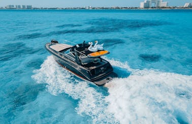 Gorgeous 45ft Sea Ray Sundancer Black Boat in Cancún
