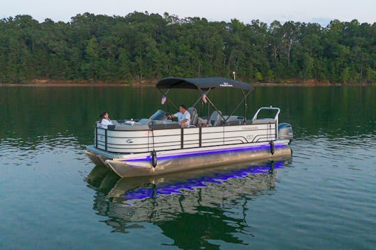 24' Luxury 200 HP, TriToon Boat Rental on Lake Lanier!