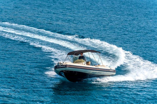 Enjoy the softest ride even on choppy waters onboard the Joker Clubman 24!