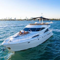Incredible 68ft  Flybridge Yacht in Cancun and Isla Mujeres 