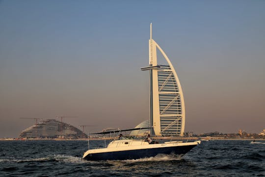 Luxury 38ft Motor Yacht Charter in Dubai, United Arab Emirates for 10 person