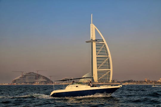 Luxury 38ft Motor Yacht Charter in Dubai, United Arab Emirates for 10 person