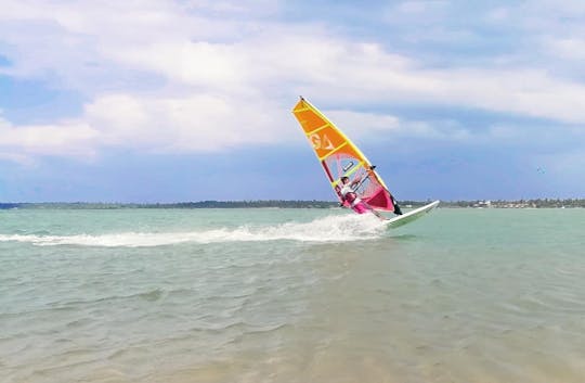 Wind Surfing in Negombo, Sri Lanka