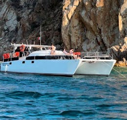 Catamarã de festa Epic 42' para alugar em Cabo San Lucas