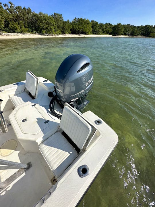 2201 Mako Bay Boat- 6 person Cooler/Ice Included