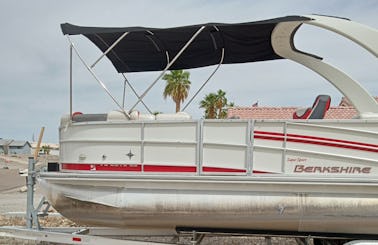 Navigate this 24 'Berkshire Tritoon for 